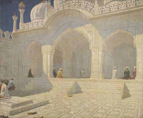 Vasily Vereshchagin Pearl Mosque France oil painting art